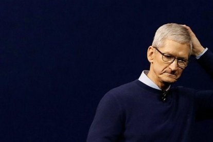 Tim Cook, director ejecutivo de Apple.-EL PERIÓDICO