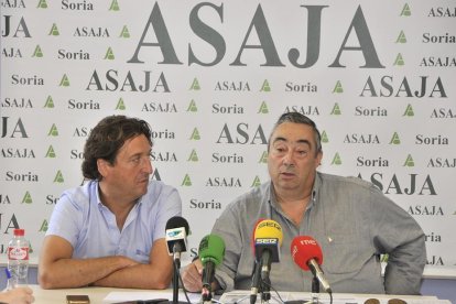 El técnico y el presidente de Asaja presentan los resultados de la campaña-Valentín Guisande