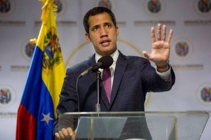 Juan Guaidó, reconocido como presidente interino de Venezuela por más de 50 países.-EFE