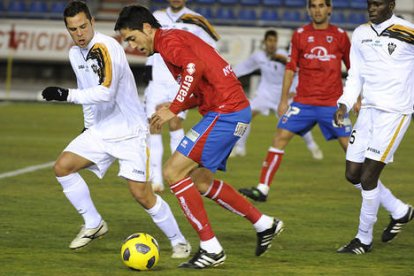 El Numancia despide el año con una derrota. / V. Guisande-