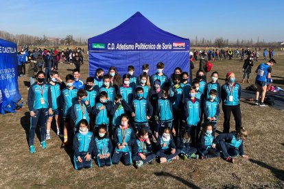 Expedición del Politécnico en el Cross de Valladolid. HDS