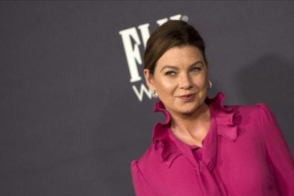 Ellen Pompeo posa en el photocall de la gala de los Premios de InStyle, el pasado mes de octubre.-VALERIE MACON