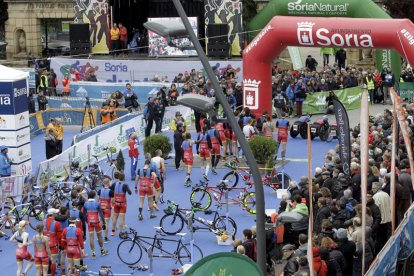 Campeonato europeo de Duatlón en Soria.-LUIS ANGEL TEJEDOR.