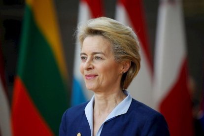 La presidenta de la Comisión Europea (CE), Ursula von der Leyen.-EFE / EPA / JULIEN WARNAND