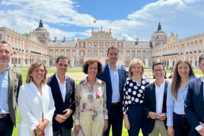 Los candidatos del PP por las nueve provincias de Castilla y León. HDS