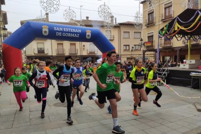 Imagen de la Carrera de Reyes de San Esteban celebrada el año pasado. Ana Hernando