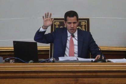 El presidente de la Asamblea Nacional de Venezuela,  Juan Guaidó.-EFE