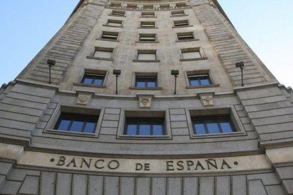 Edificio del Banco de España, en Barcelona.-RICARD CUGAT