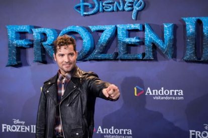 David Bisbal pone voz a la banda sonora de ’Frozen II’.-EFE