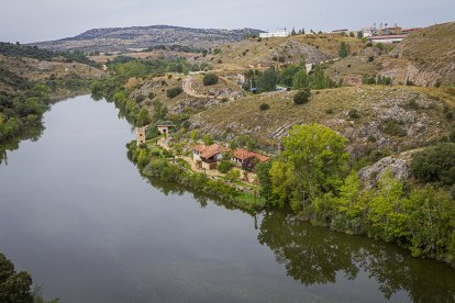 Zona del Rio Duero aguas abajo de San Saturio. MARIO TEJEDOR