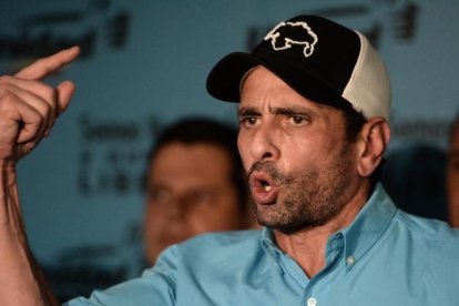 El líder opositor Henrique Capriles.-FEDERICO PARRA / AFP