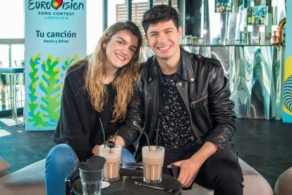 Amaia y Alfred, en una entrevista concedida a EFE.-EFE