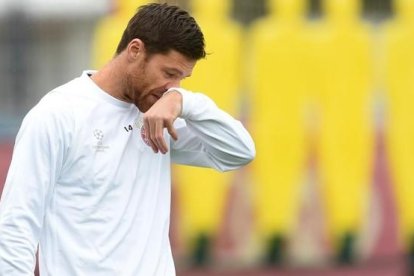 Xabi Alonso.-AFP / CHRISTOF STACHE