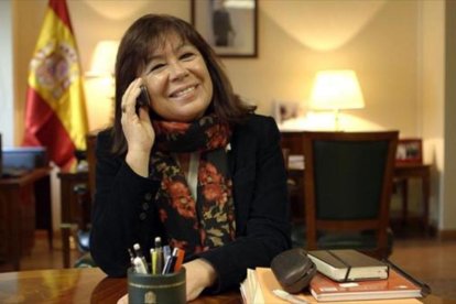 Cristina Narbona, en una imagen de archivo.-