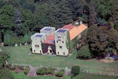 Vista aérea del Pazo de Meirás, en el término municipal de Sada (A Coruña).-COVER / XURXO LOBATO