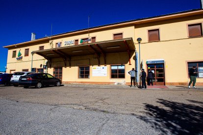 Estación del ferrocarril de la capital. MARIO TEJEDOR