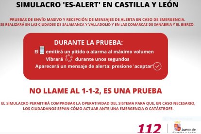 Mensaje del 1-1-2 en su página web.-HDS