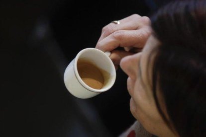 Un café espresso, en una cafetería de Milán.-AP / LUCA BRUNO