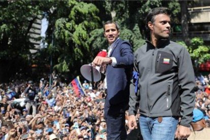 Juan Guaidó y Leopoldo López.-REUTERS / MANAURE QUINTERO