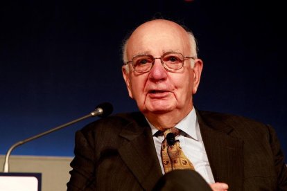 Paul Volcker, en Corea del Sur, en el 2011.-EFE / EPA / JEON HEON-KYUN