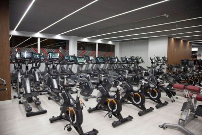 Instalaciones de Sparta Sports Center con los elementos que se utilizarán en Camaretas. HDS