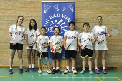 Nora, Jimena, Álvaro, Aaron, Daniel, Iker y Daniela son los canteranos del CB Soria que compiten en tres Nacionales. HDS