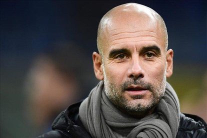 Pep Guardiola, técnico del City, en una imagen reciente.-MIGUEL MEDINA (AFP)