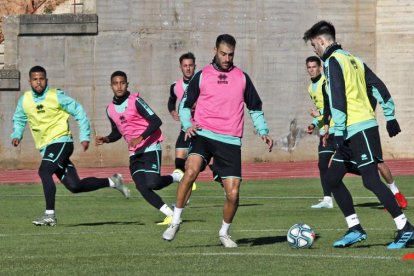 El Numancia quiere acabar con la sequía de victorias ganando esta noche al Girona.-Mario Tejedor