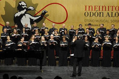 Concierto de clausura ayer del Otoño Musical.-