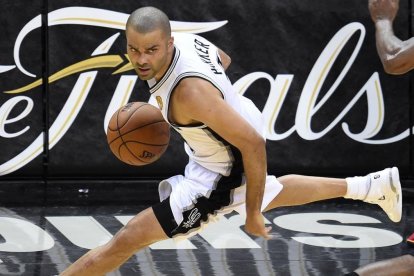 Tony Parker, en las finales de la NBA del 2014.-AFP / ROBYN BECK