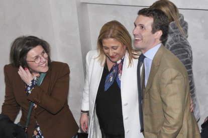 Mari Mar Angulo, Yolanda de Gregorio y Pablo Casado-V. GUISANDE