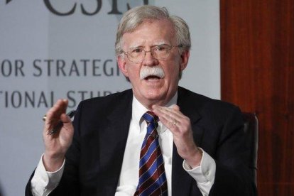 El exasesor de Seguridad Nacional de EEUU John Bolton, en una imagen de archivo.-PABLO MARTINEZ MOSIVAIS (AP)