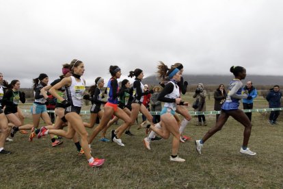 El Cross de Soria tendrá mañana a la lluvia como uno de los condicionantes claros en Valonsadero. HDS