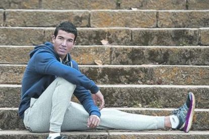 Adel Mechaal, el pasado mes de febrero.-JORDI COTRINA