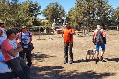 Taller de adiestramiento canino en Castillejo de Robledo.-HDS