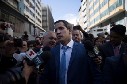 El líder opositor venezolano Juan Guaidó-EFE