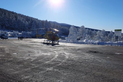 Rescate de un montañero desaparecido en Soria. HDS