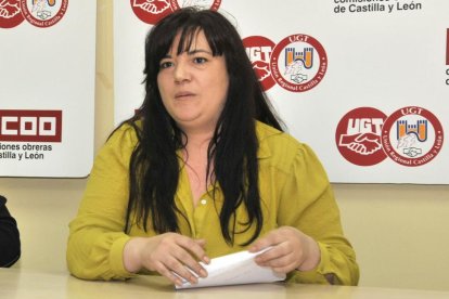 Azucena Pérez, secretaria provincial de UGT Soria