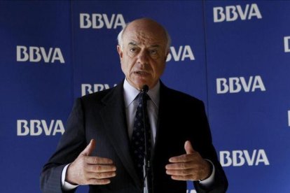 Francisco González, presidente del BBVA.-FERNANDO ALVARADO