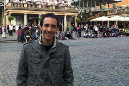 David Capilla en Covent Garden de Londres.-