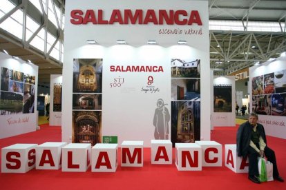 Expositor de Salamanca en la feria Intur 2014-Ical