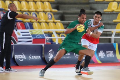 Marcos Vinicius Braga en un partido con las categorías inferiores de Brasil. HDS