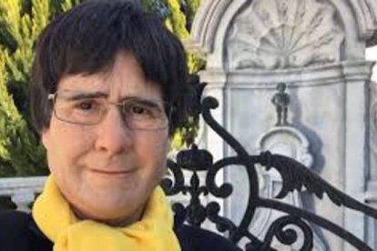 Joaquín Reyes caracterizado como Carles Puigdemont-LASEXTA