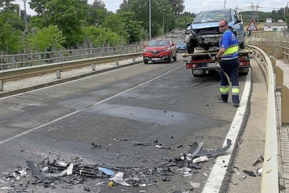 Accidente de tráfico.-BRÁGIMO