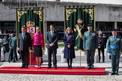 Acto de toma de posesión de Diego Pérez de los Cobos como jefe de la Comandancia de la Guardia Civil de Madrid, celebrado en Tres Cantos-RODRIGO JIMÉNEZ / EFE