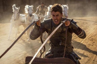 Toby Kebbell, en una imagen de la nueva versión de 'Ben-Hur'.-EL PERIÓDICO