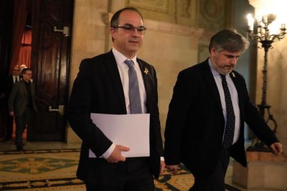 Turull, en el Parlament-FERRAN NADEU