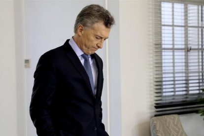 El presidente argentino, Mauricio Macri.-AFP