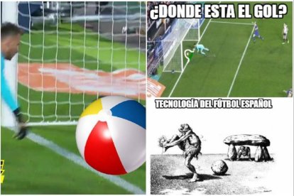 Memes sobre el gol mal anulado a Messi en el Valéncia - Barça-EL PERIÓDICO