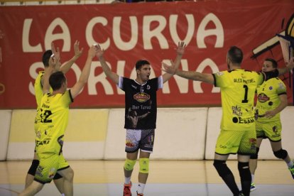 El Spoting podría jugar el próximo ejercicio en la Superliga2 masculina. MARIO TEJEDOR.